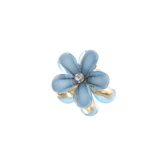 ブルー | ヘアクリップ バンスクリップ フラワー | VINGTAINE