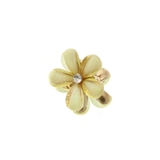 イエロー | ヘアクリップ バンスクリップ フラワー | VINGTAINE