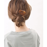 ブラウン | ヘアコーム べっ甲風 マーブル模様 | VINGTAINE