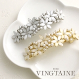 バレッタ フラワー パール | VINGTAINE | 詳細画像1 