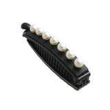 バナナクリップ パール付き フェイクレザー | VINGTAINE | 詳細画像6