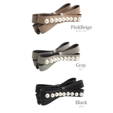 バナナクリップ パール付き リボン | VINGTAINE | 詳細画像2 