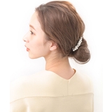 シルバー | バレッタ パール ビジュー | VINGTAINE