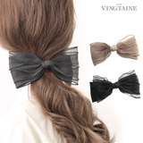 バレッタ リボン シフォン | VINGTAINE | 詳細画像1