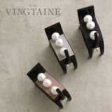 ヘアクリップ 3粒 パール付き | VINGTAINE | 詳細画像1