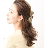 ダークベージュ | バンスクリップ ヘアクリップ パイピング | VINGTAINE