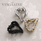 バンスクリップ ハート型 ヘアクリップ | VINGTAINE | 詳細画像1 
