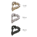 バンスクリップ ハート型 ヘアクリップ | VINGTAINE | 詳細画像2 