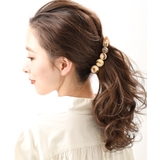 アイボリー | バナナクリップ マーブル クリア | VINGTAINE