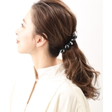 ブラック | バナナクリップ マーブル クリア | VINGTAINE