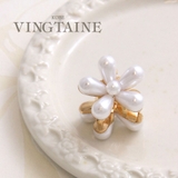 ヘアクリップ フラワー パール | VINGTAINE | 詳細画像1