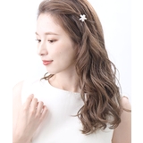ワンカラー | ヘアクリップ フラワー パール | VINGTAINE