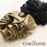 バンスクリップ フリル サテン | VINGTAINE | 詳細画像1 