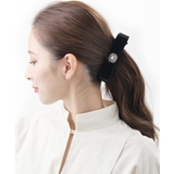 ワンカラー | バナナクリップ リボン ベルベット | VINGTAINE