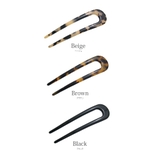 U字コーム べっ甲風 かんざし | VINGTAINE | 詳細画像2 