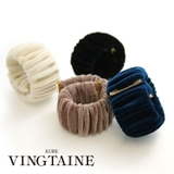 パッチンバンド ベロア ギャザー | VINGTAINE | 詳細画像1 