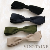 バレッタ リボン スエード調 | VINGTAINE | 詳細画像1 