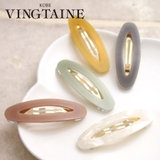 ヘアクリップ オーバル型 ニュアンス | VINGTAINE | 詳細画像1