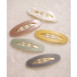 ヘアクリップ オーバル型 ニュアンス | VINGTAINE | 詳細画像12