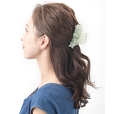 ミント | バンスクリップ ヘアクリップ フラワー | VINGTAINE