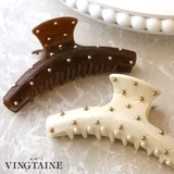 バンスクリップ ヘアクリップ キルティング風 | VINGTAINE | 詳細画像1 