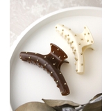 バンスクリップ ヘアクリップ キルティング風 | VINGTAINE | 詳細画像6 