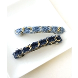 バレッタ ヘアクリップ デニム風 | VINGTAINE | 詳細画像3