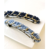 バレッタ ヘアクリップ デニム風 | VINGTAINE | 詳細画像4