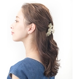 バンスクリップ クリア フラワー | VINGTAINE | 詳細画像2 