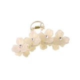 アイボリー | バンスクリップ クリア フラワー | VINGTAINE