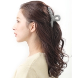 グレー | バンスクリップ モヘア 秋冬 | VINGTAINE