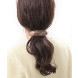 ブラウン | バレッタ ヘアクリップ スタッズ | VINGTAINE