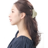 グリーン | バンスクリップ ヘアクリップ くすみカラー | VINGTAINE