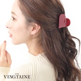 バンスクリップ ハート エナメル調 | VINGTAINE | 詳細画像1 