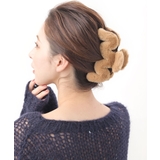 バンスクリップ ヘアクリップ フェイクファー | VINGTAINE | 詳細画像3