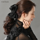 バンスクリップ ヘアクリップ ビッグリボン | VINGTAINE | 詳細画像1 