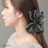 バンスクリップ パイピング ビッグリボン | VINGTAINE | 詳細画像1 