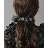 ワンカラー | バレッタ リボン サテン | VINGTAINE