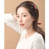 チェリー | フルーツモチーフヘアクリップ ヘアアクセ アクセント | VINGTAINE