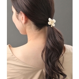 パール調フラワーヘアゴム ヘアアクセ フラワー | VINGTAINE | 詳細画像4
