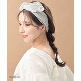 ライトグレー | ワイヤー入りヘアバンド 大人 ヘアアクセ | VINGTAINE