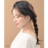 ブラック | ワイヤー入りヘアバンド 大人 ヘアアクセ | VINGTAINE