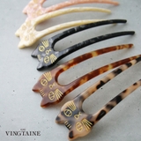 マーブル模様 猫 かんざし | VINGTAINE | 詳細画像1