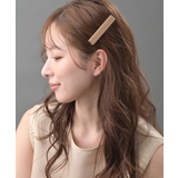 ベージュ | スクエア ヘアクリップ ヘアアクセ | VINGTAINE