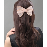 オーガンジー リボンバレッタ 大ぶり | VINGTAINE | 詳細画像5 