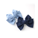 デニム リボン バレッタ | VINGTAINE | 詳細画像5 