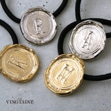 イニシャル アルファベット ヘアゴム | VINGTAINE | 詳細画像1 