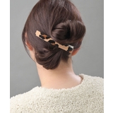 レオパード | ハラコ くちばしクリップ ヘアクリップ | VINGTAINE