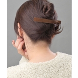 ブラウン | ハラコ くちばしクリップ ヘアクリップ | VINGTAINE