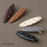 ヘアクリップ ドット柄 大人可愛い | VINGTAINE | 詳細画像1 